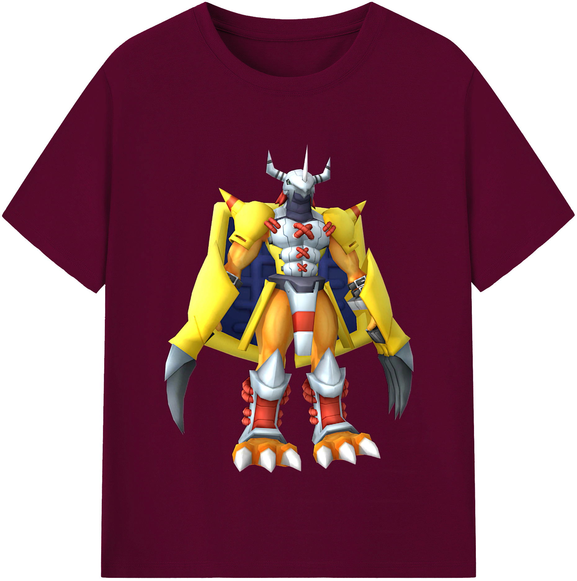 （画像用） Digimon デジタルモンスター/デジモン レディースカジュアルプリントTシャツ（綿100％）